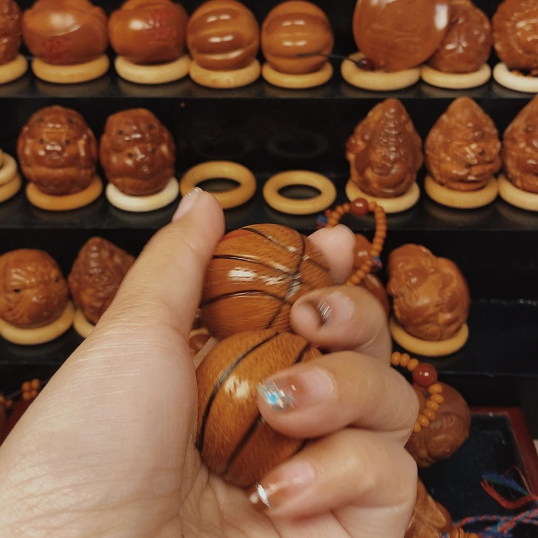 橄榄核手串/手链篮球一对0078