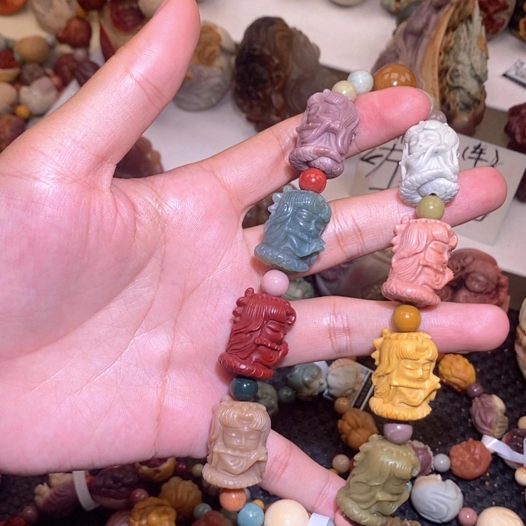 石英质玉（阿拉善玉）未镶嵌手链