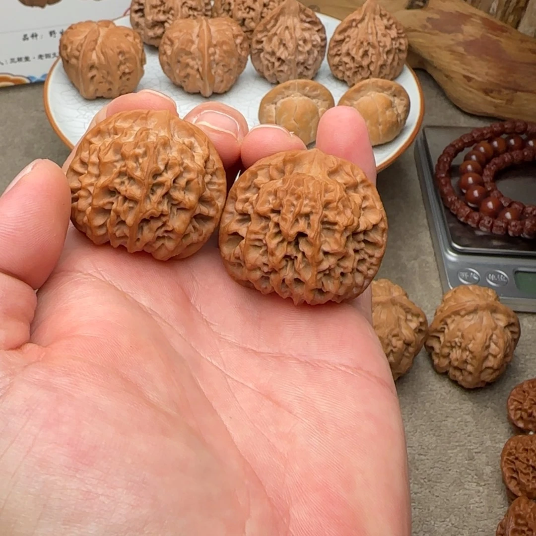 吊坠文玩核桃40全品原生态山地秦闷