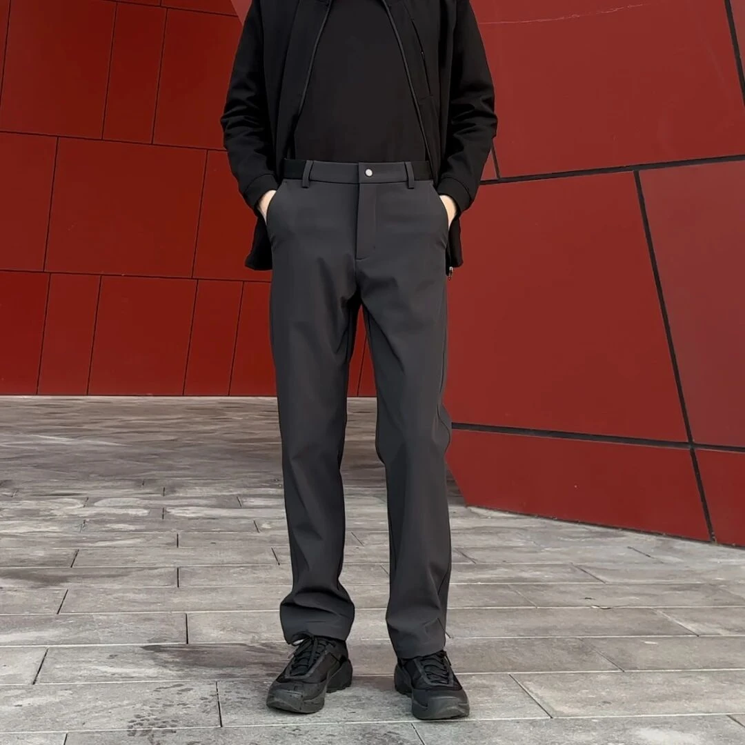 高尔夫系列男士商务行政简约通勤冬季休闲免烫直筒长裤秋冬季