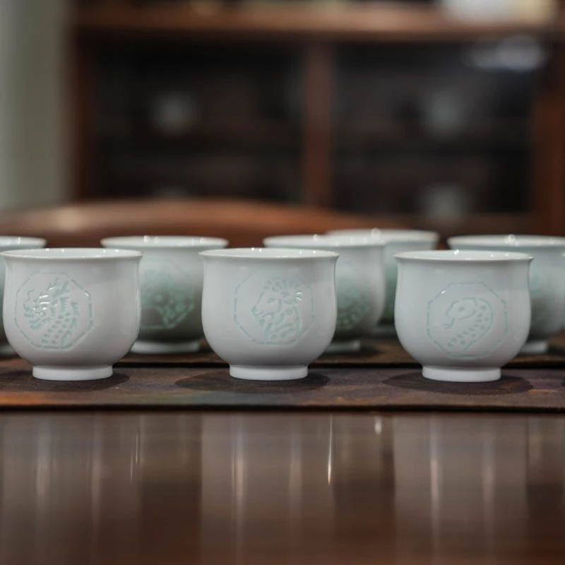 【非遗甄选】十二生肖杯