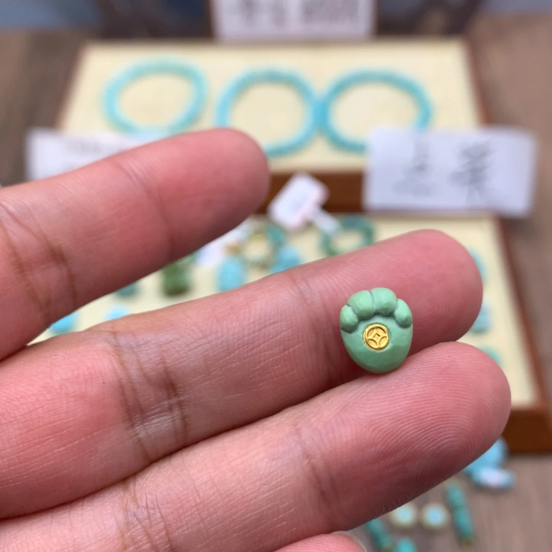 绿松石未镶嵌45配饰