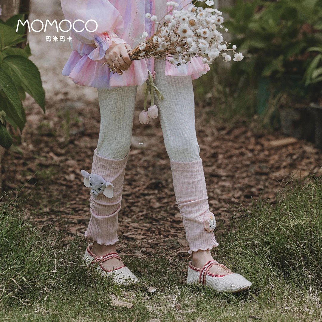 MOMOCO/玛米玛卡女童卡通打底裤儿童韩版洋气外穿77780360003