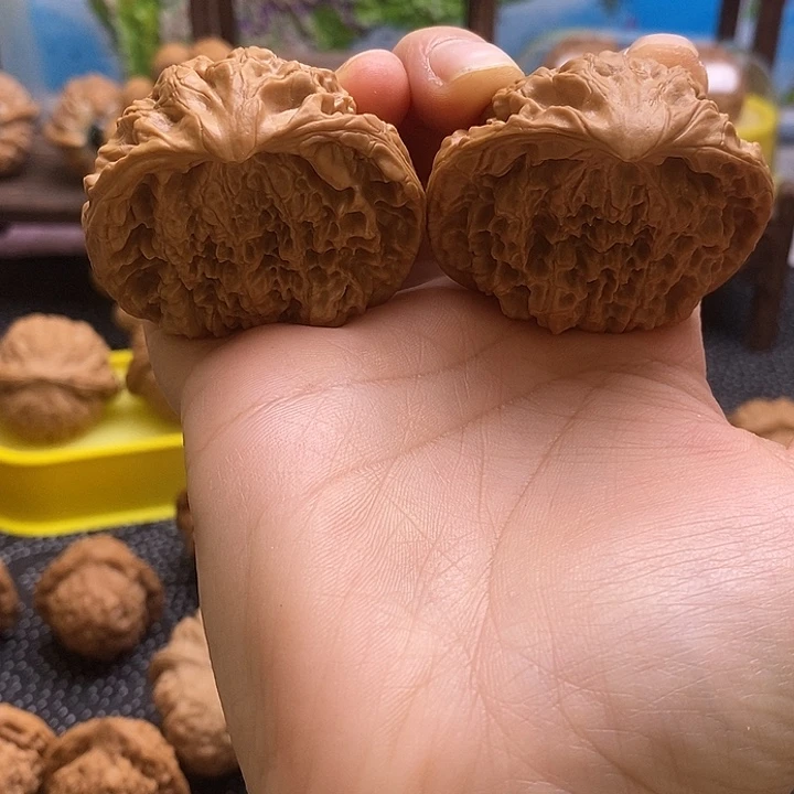 吊坠文玩核桃野狼47