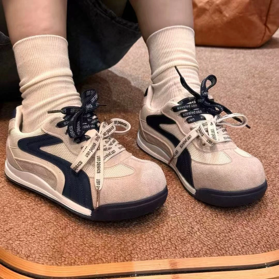 C038新款女鞋老爹鞋秋冬