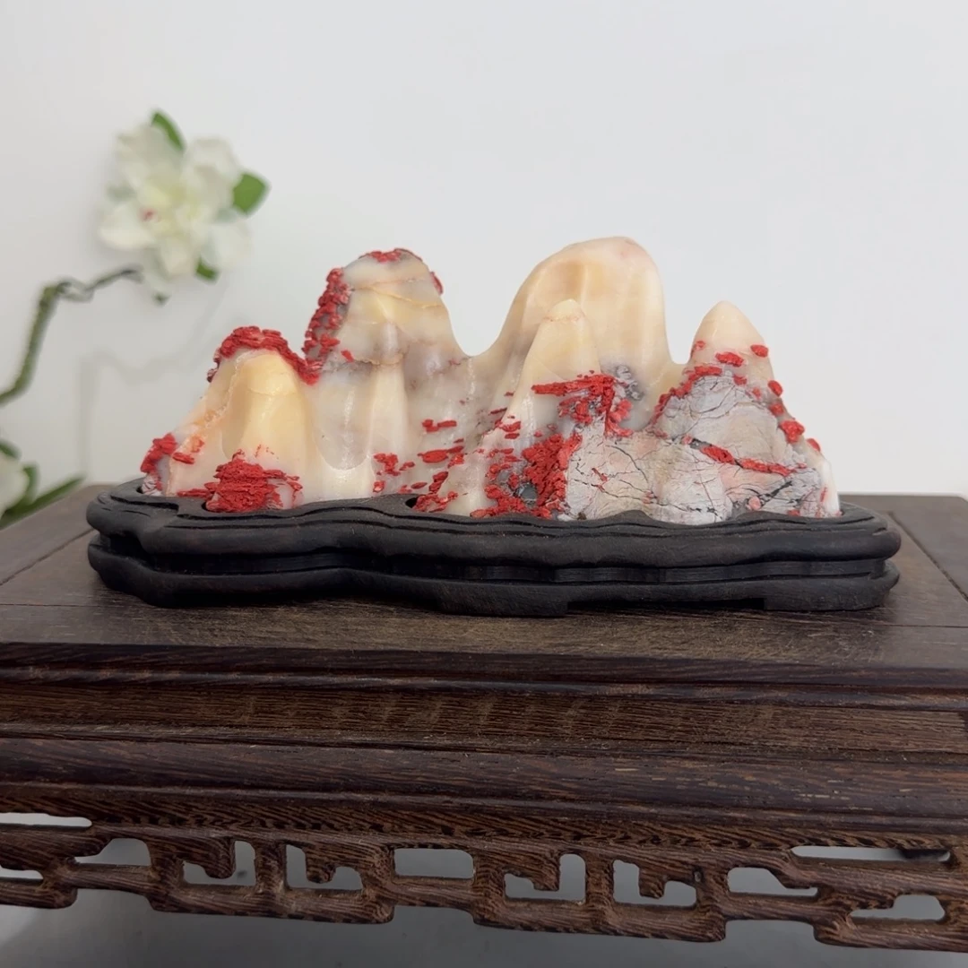 灵璧奇石白灵玉石