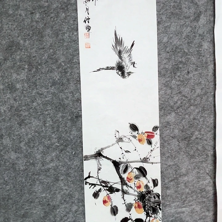 国画中美宋付军国画作品