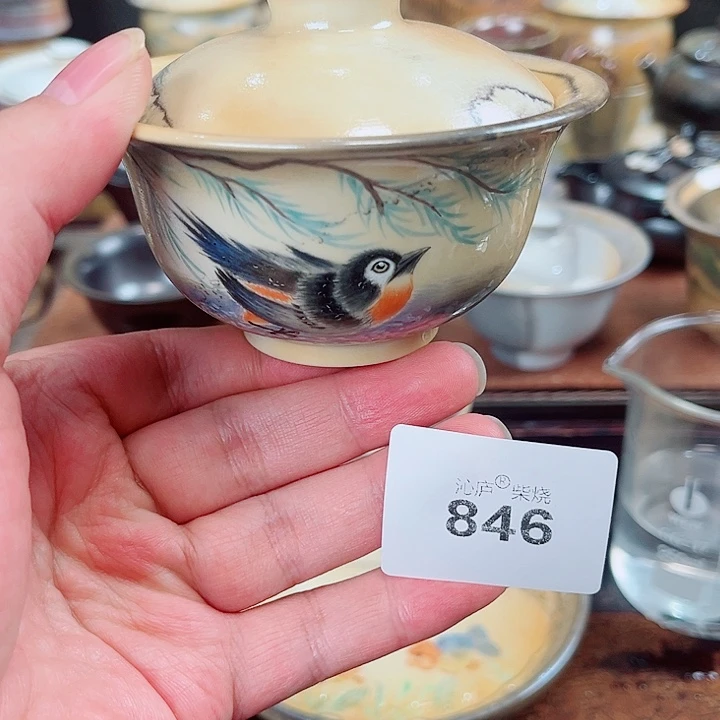 沁庐柴窑古法柴烧全手工茶具
