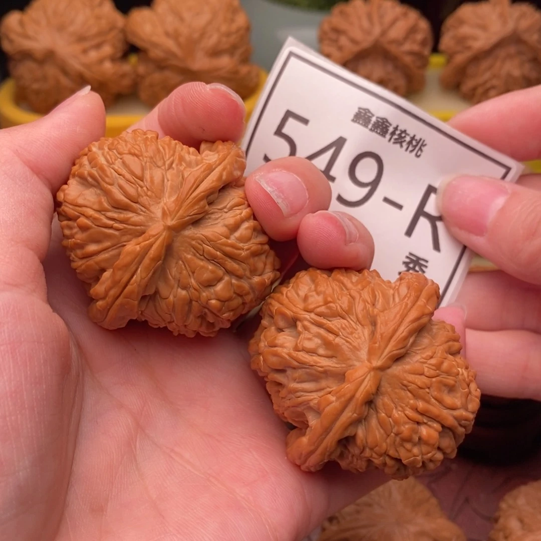 文玩核桃把件白狮43