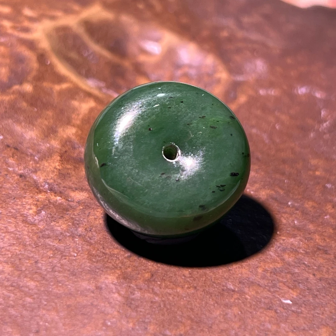 LYM0999碧玉（和田玉）平安扣挂件11.12g