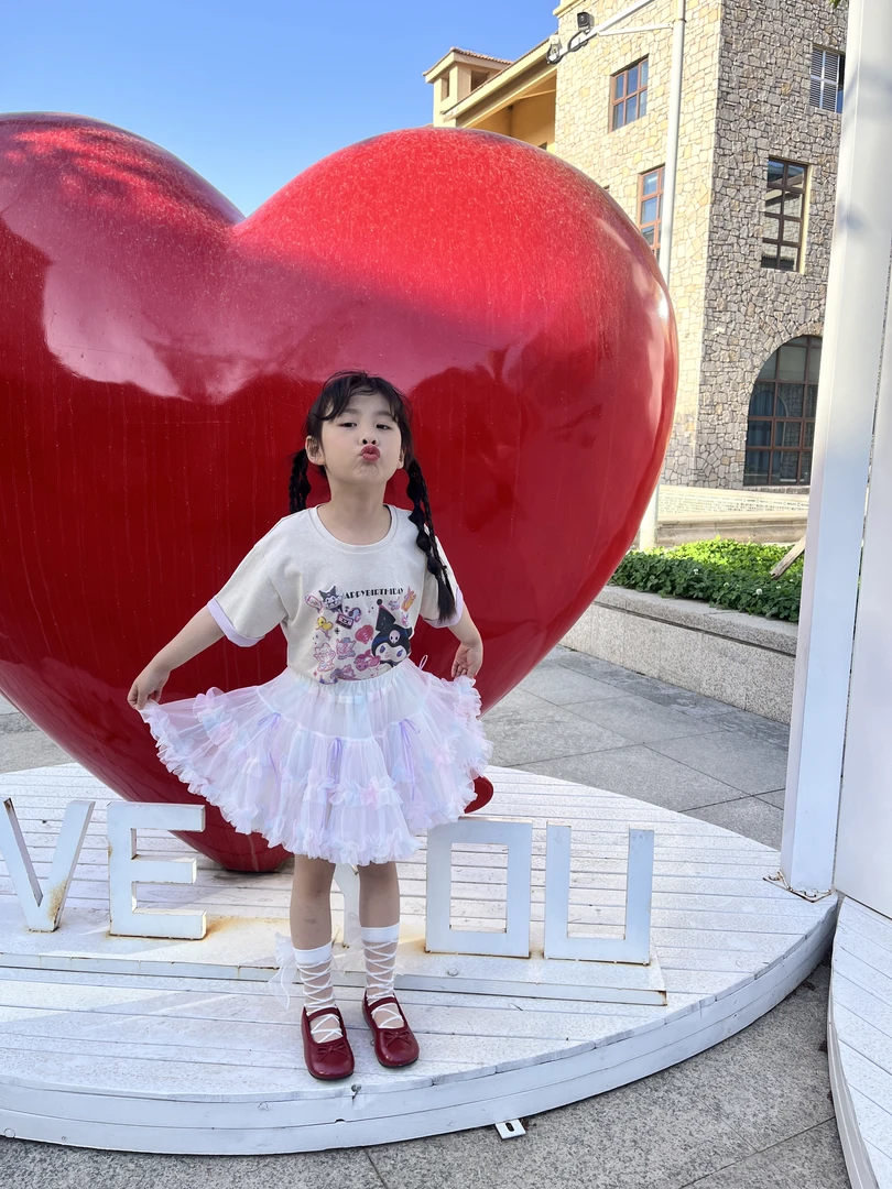 女童超蓬tutu裙a类儿童蓬蓬裙小女孩半身裙公主裙中小童网纱裙酷
