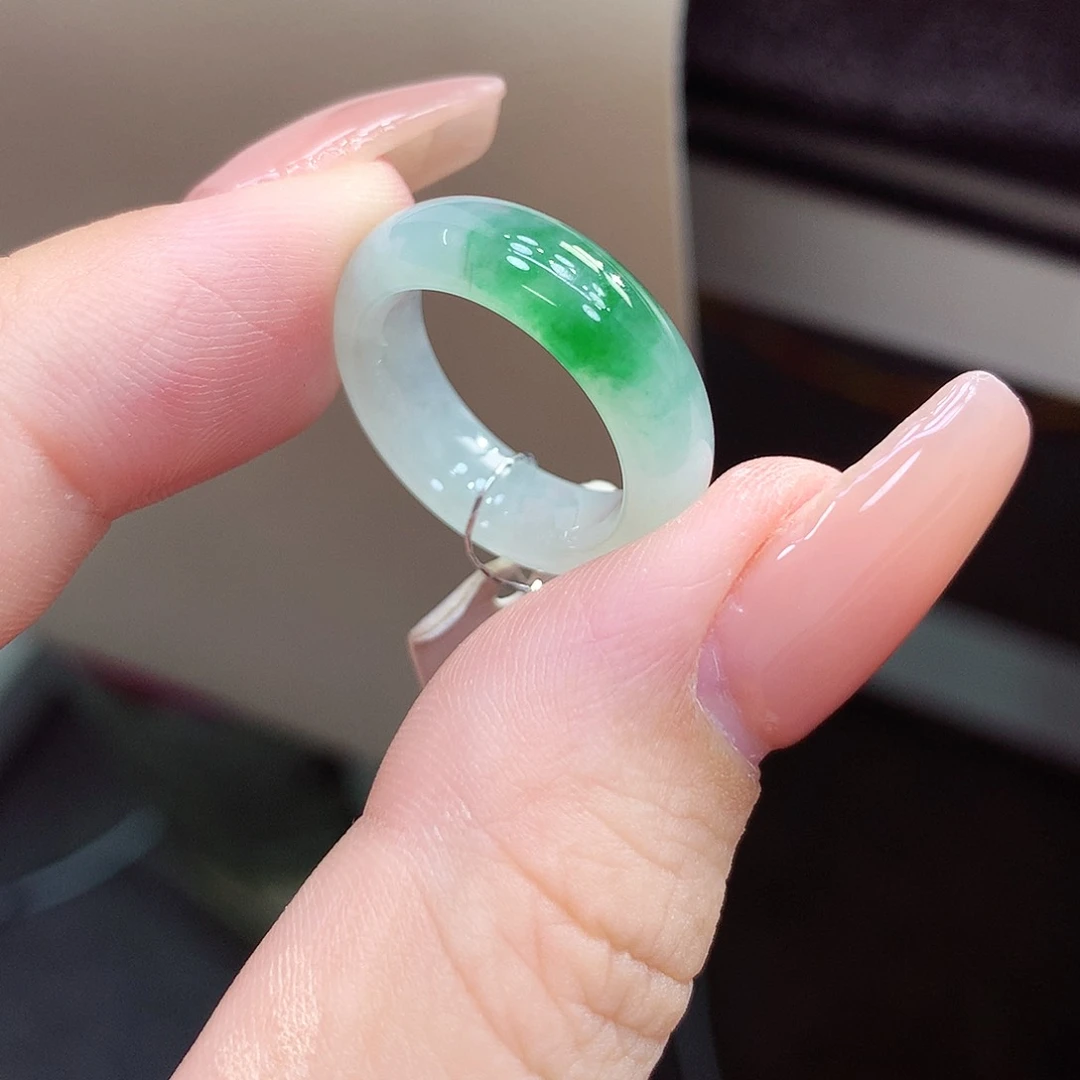 未镶嵌戒指翡翠9号
