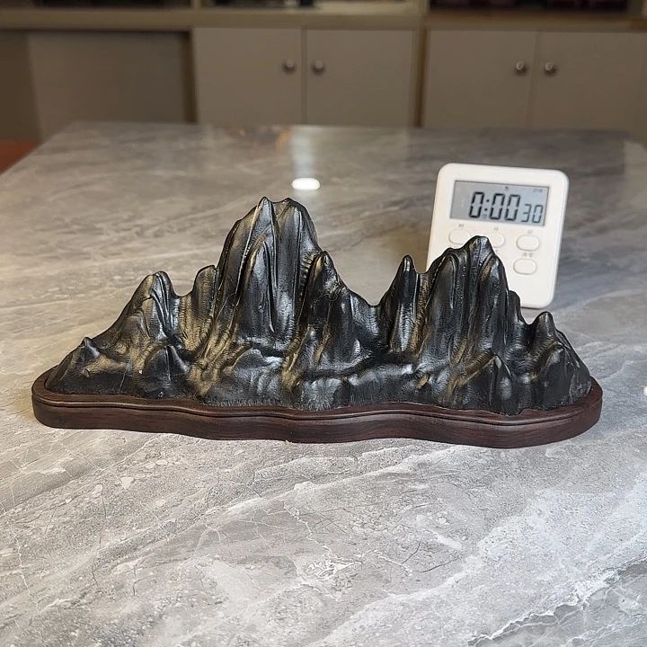 大***漠奇石茶宠鱼缸文房摆件