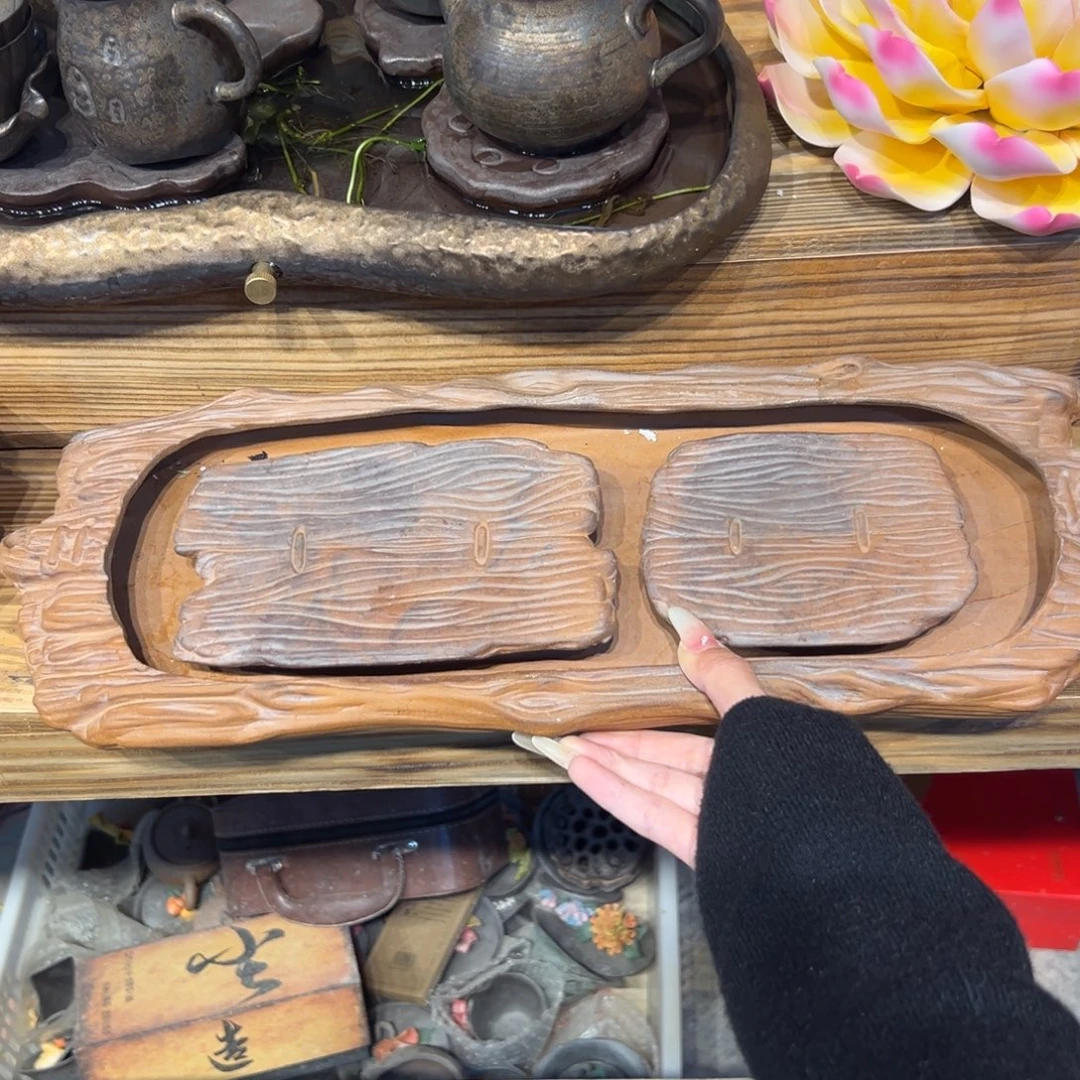 老岩泥裸烧茶壶茶器