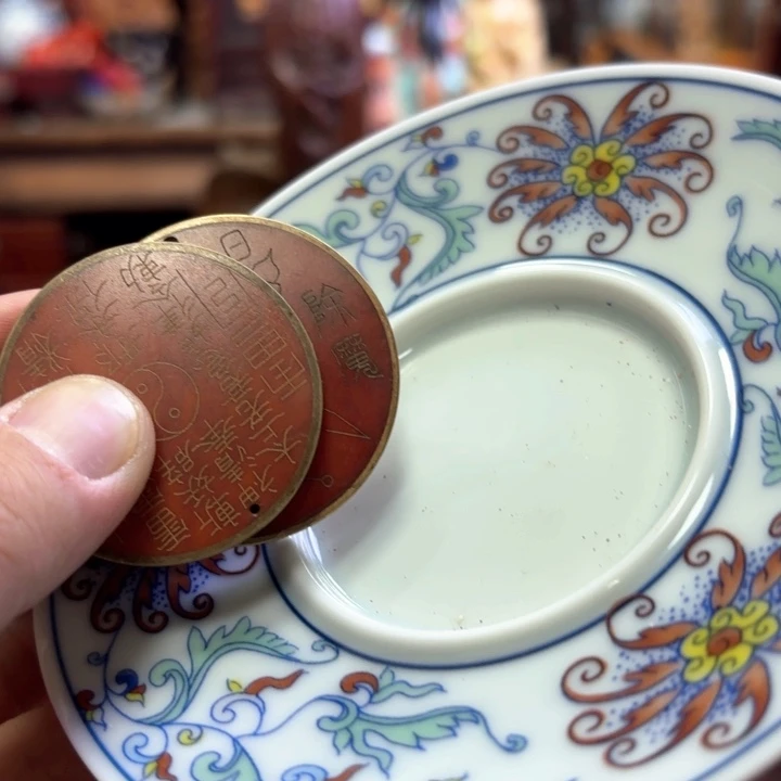 瓷片旭****庄精致雕刻工艺