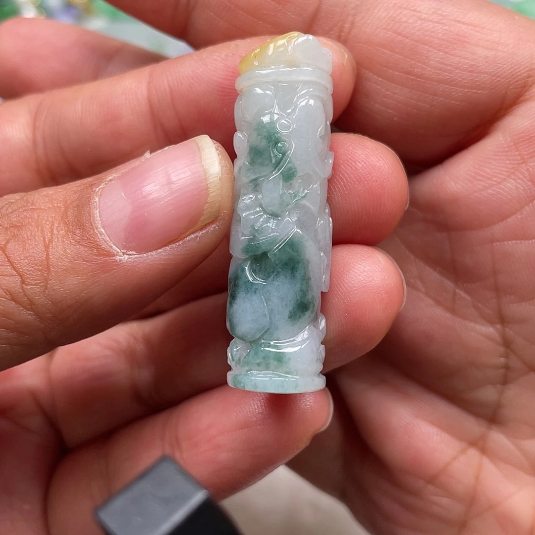 颈饰未镶嵌翡翠翡玉缘翡翠