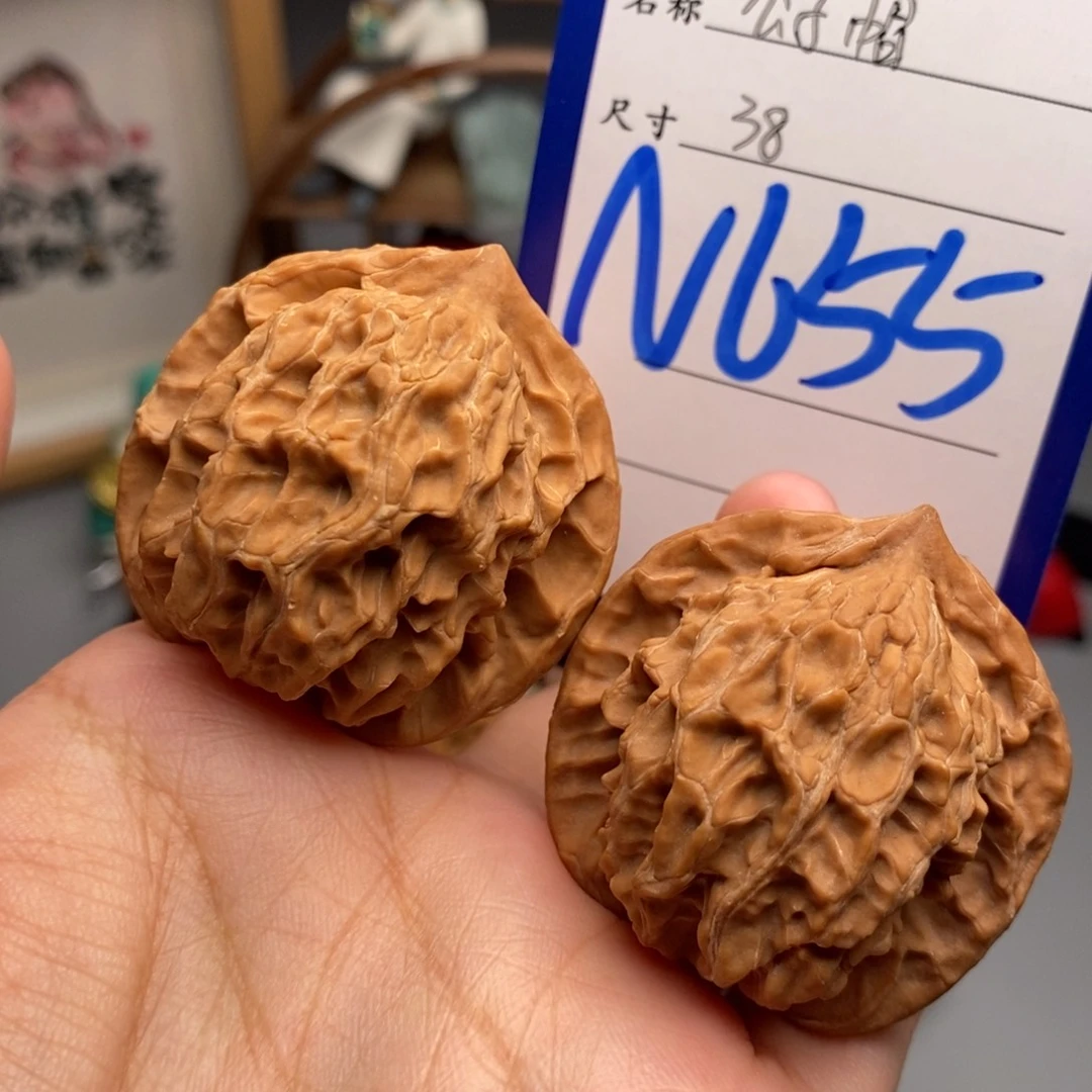 文玩核桃吊坠公子帽38