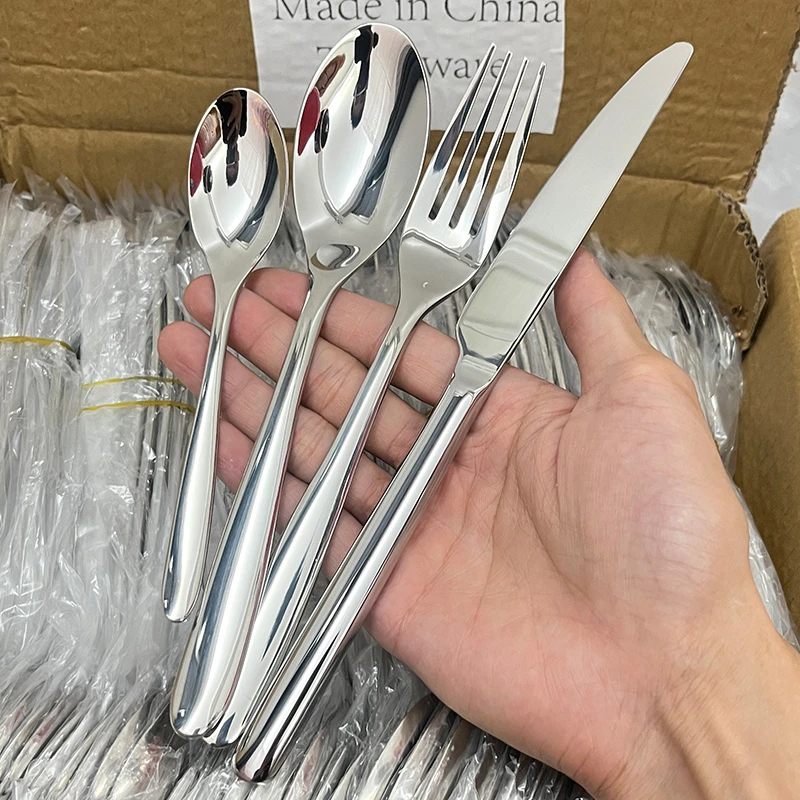 304不锈钢刀叉勺家用高档牛排刀叉高颜值加厚高级感食品级西餐具