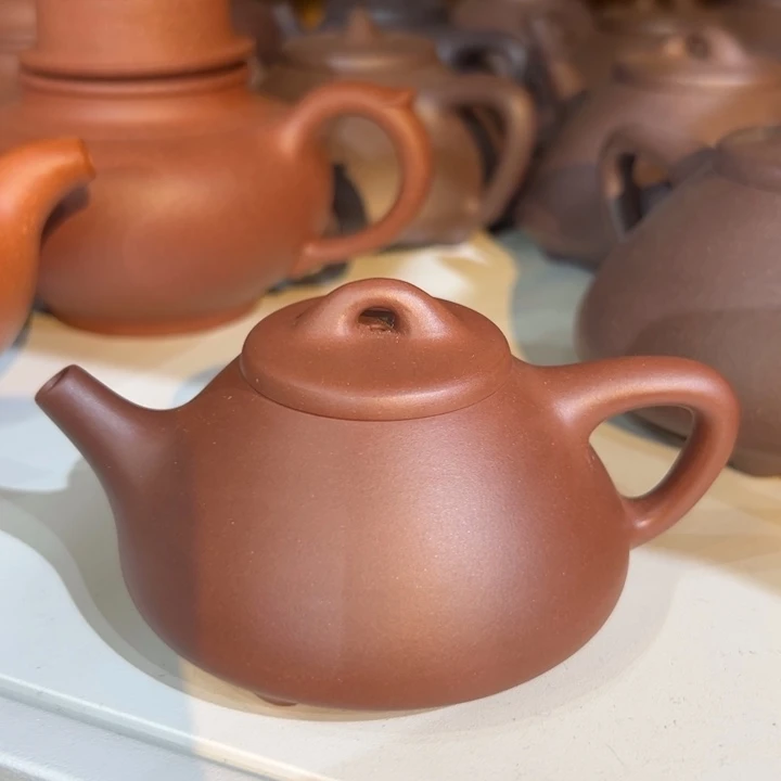 紫砂茶壶紫泥子冶120cc