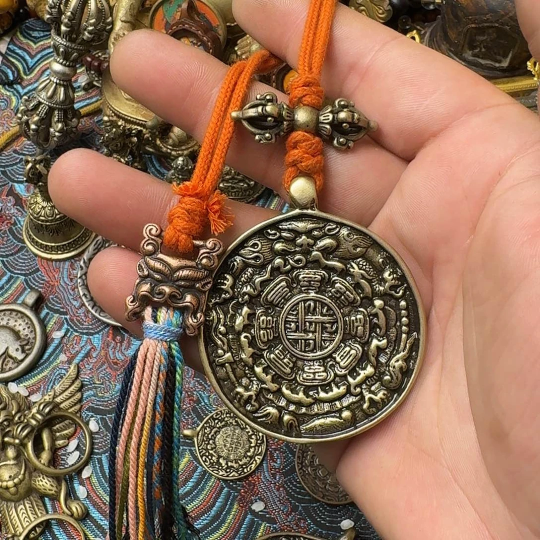 M***C藏式风格九宫八卦牌