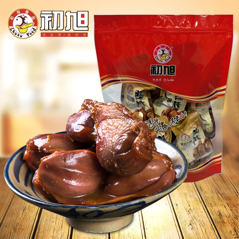 温州初旭鸭肫称重500g 独立小包装鸭肉类零食