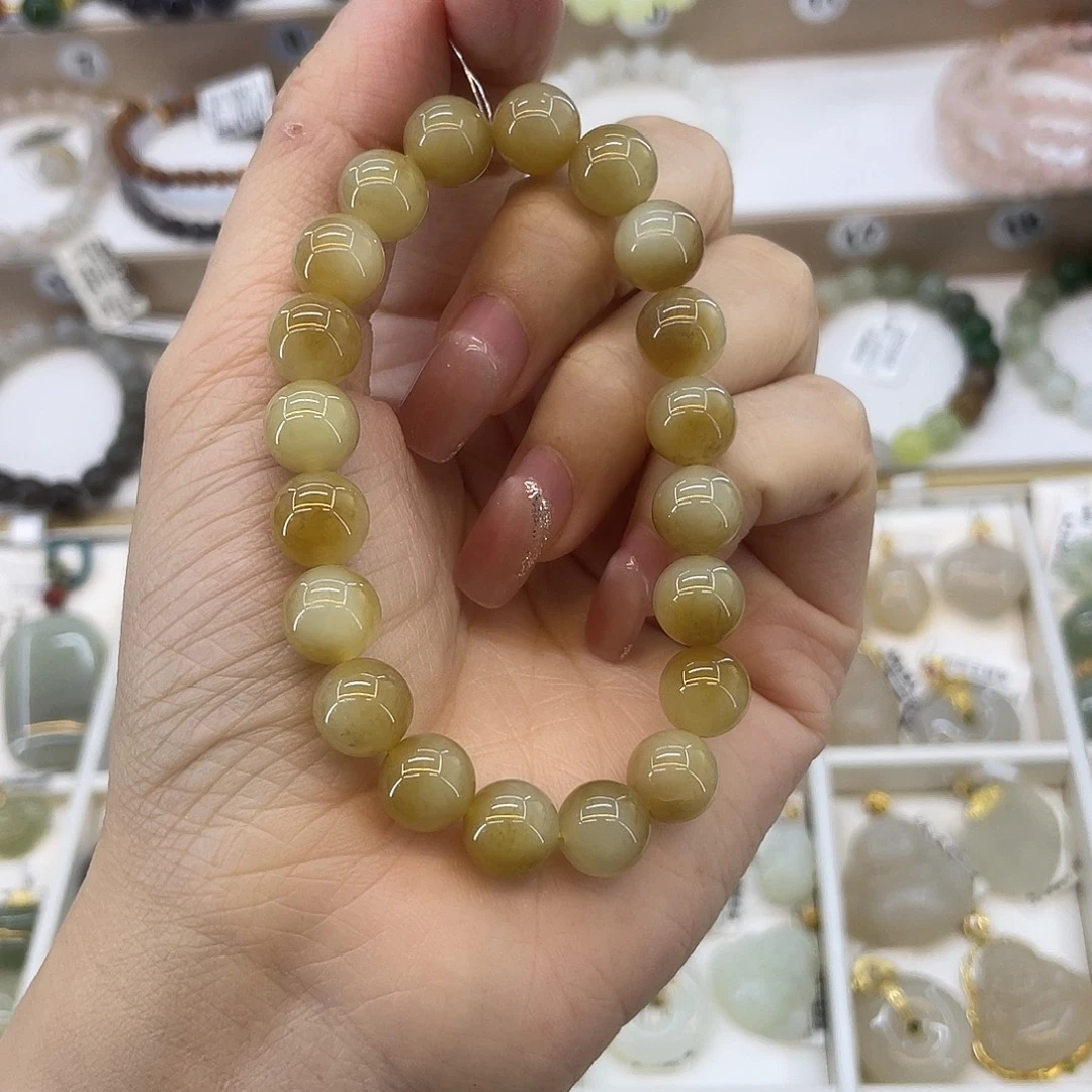 和田玉未镶嵌手串