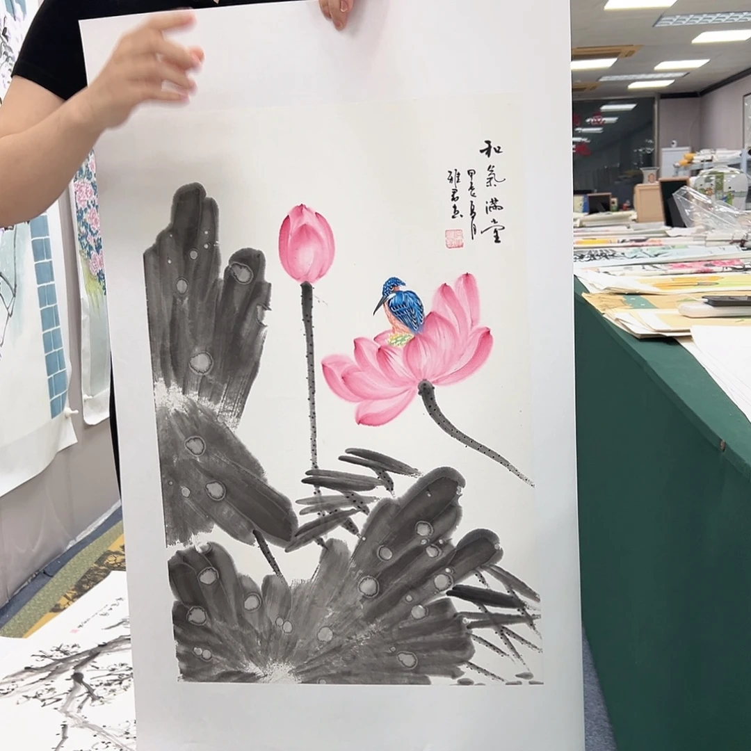国画宣纸国画纯手绘作品