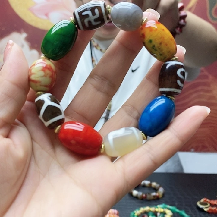玛瑙/玉髓合金颈饰