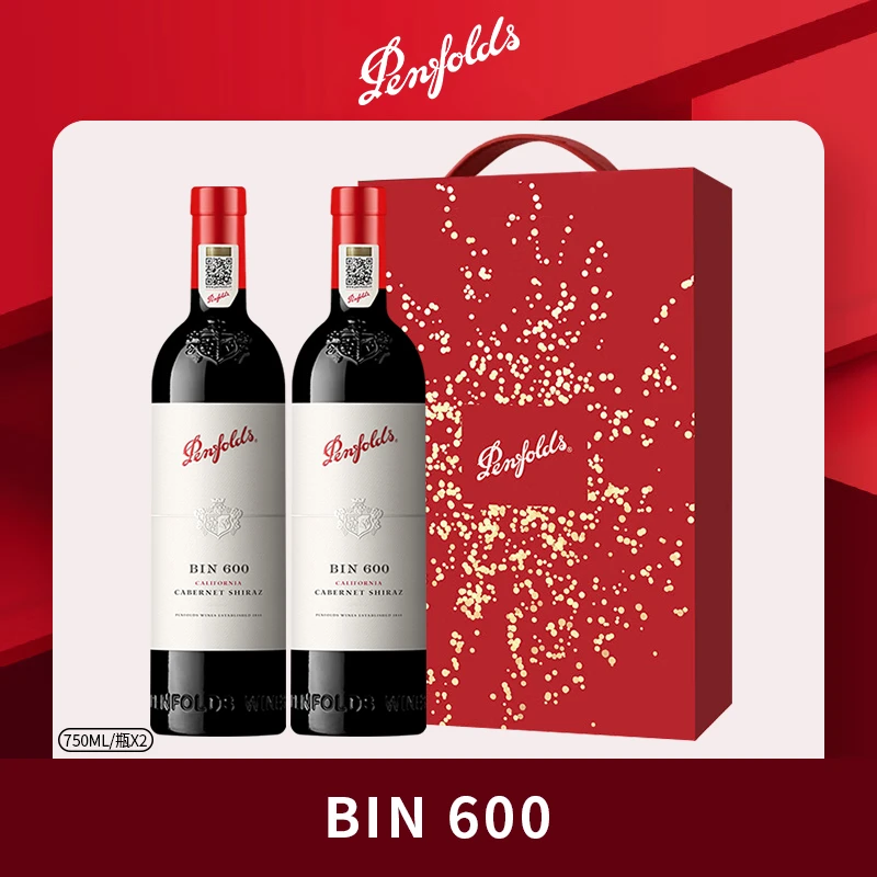 Penfolds/奔富Bin600赤霞珠设拉子红葡萄酒 美国纳帕谷进口红酒