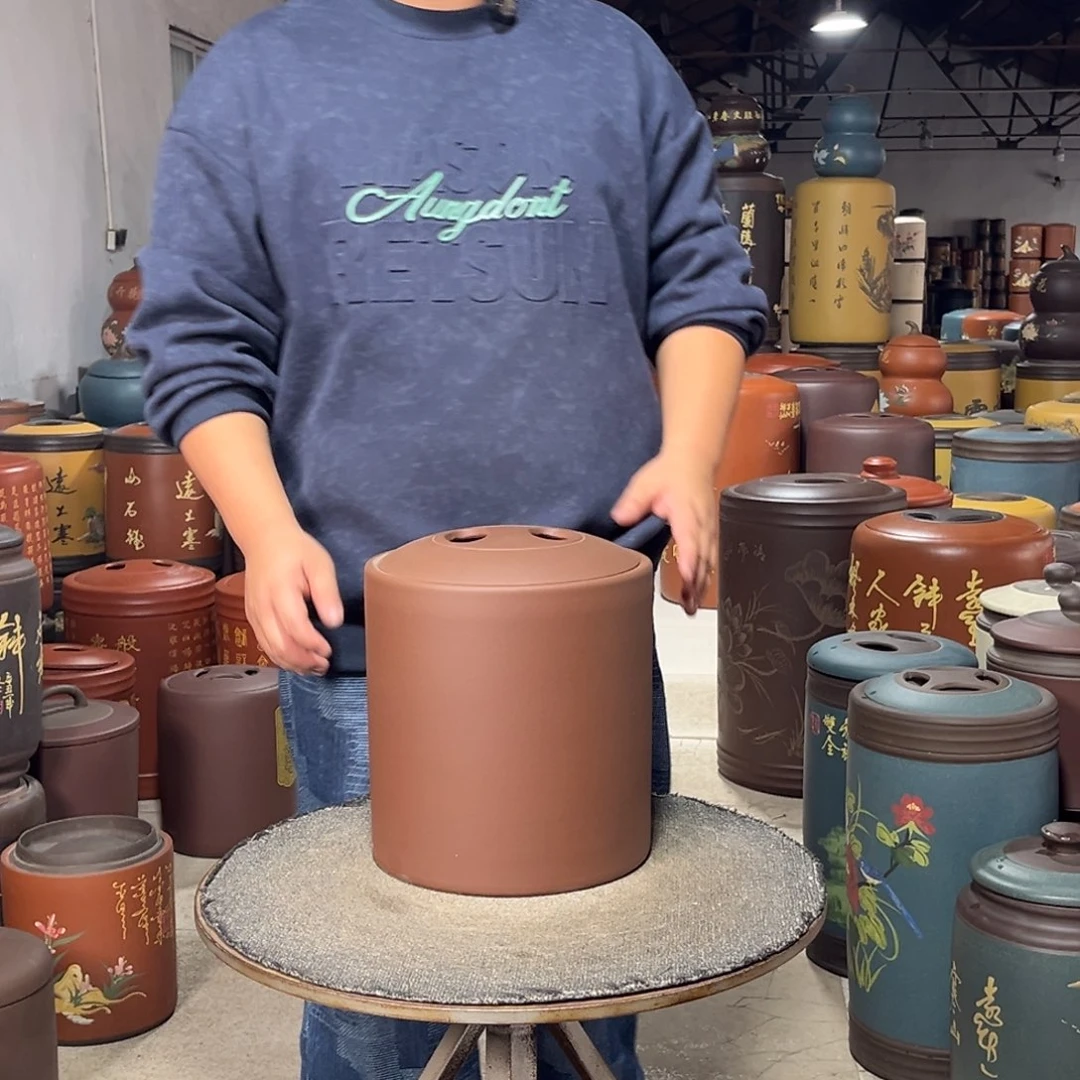 紫砂茶叶罐茶叶罐