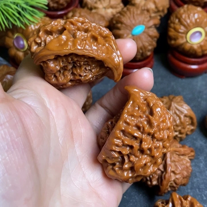 把件文玩核桃蛇蛇