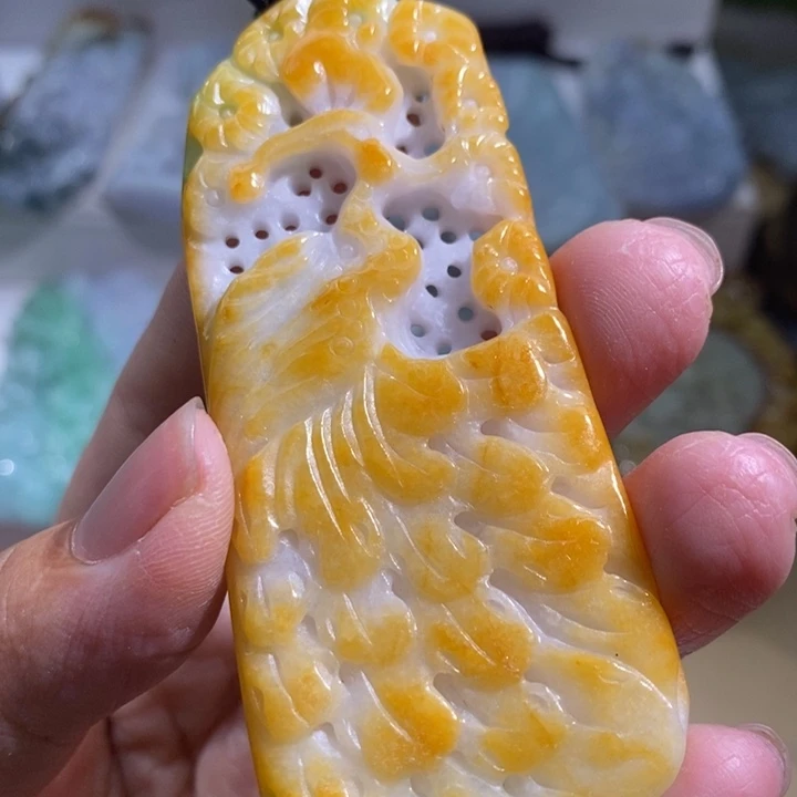 【闪购商品】颈饰未镶嵌翡翠凤凰
