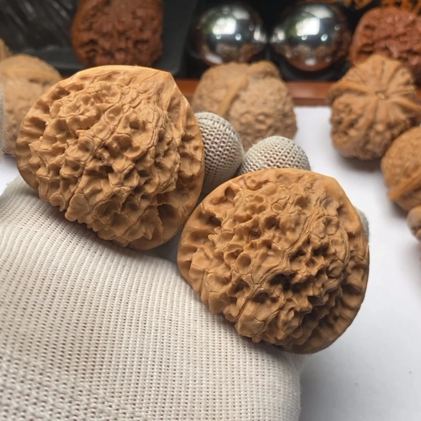 【闪购商品】文玩核桃把件林*源526官帽