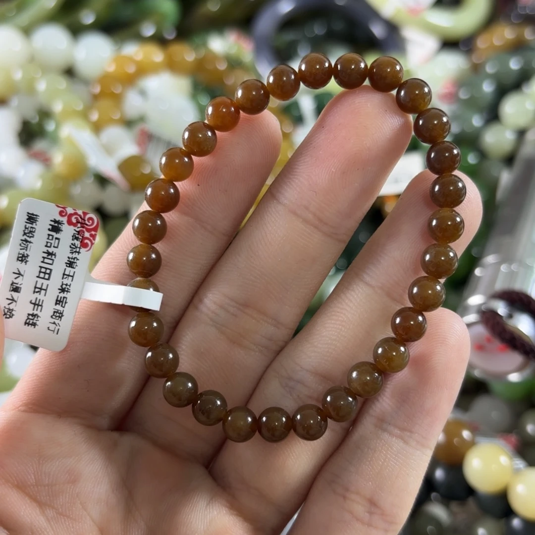 和田玉未镶嵌手链30