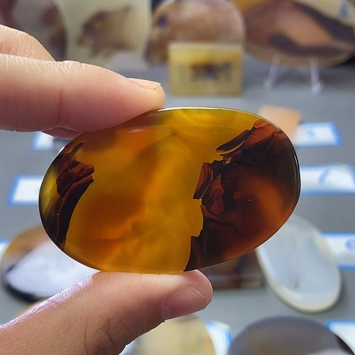 玛瑙/玉髓未镶嵌珠宝半成品154