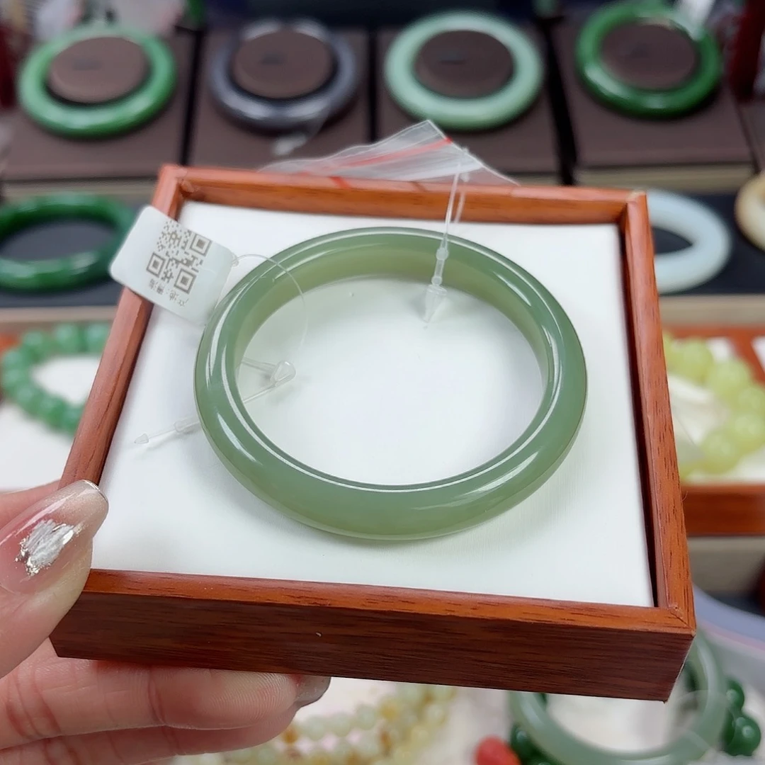 和田玉手镯53.3未镶嵌