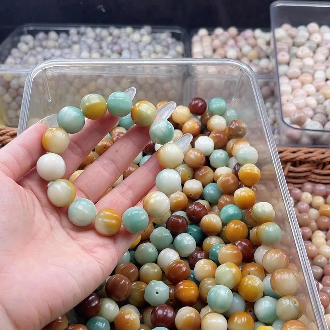 白玉菩提吊坠c14mm/22颗