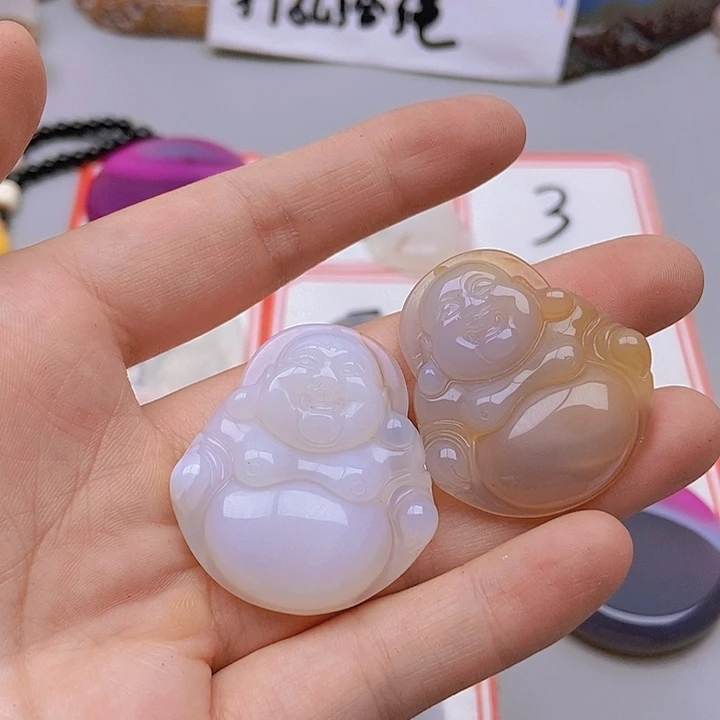 【闪购商品】玛瑙/玉髓未镶嵌珠宝半成品然**物
