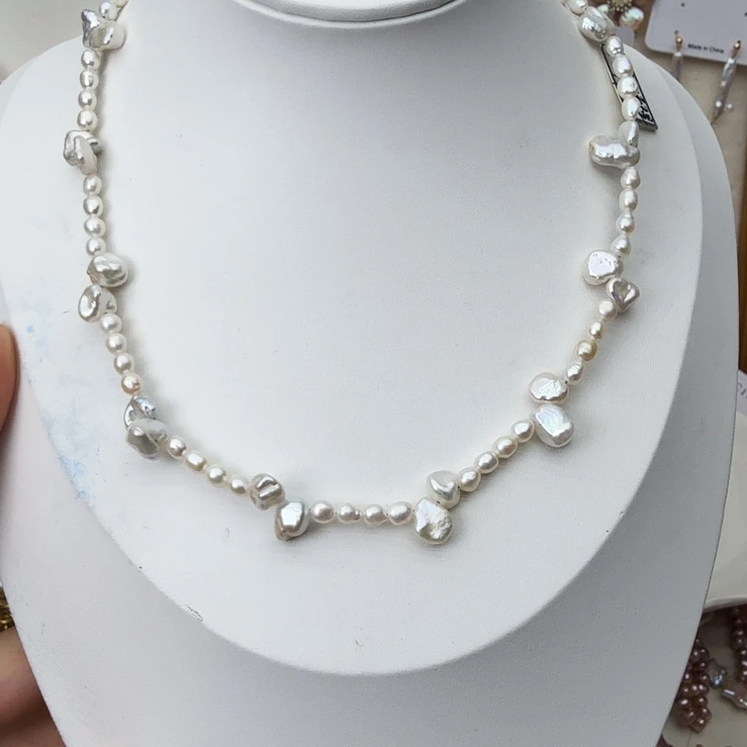 淡水珍珠颈饰未镶嵌