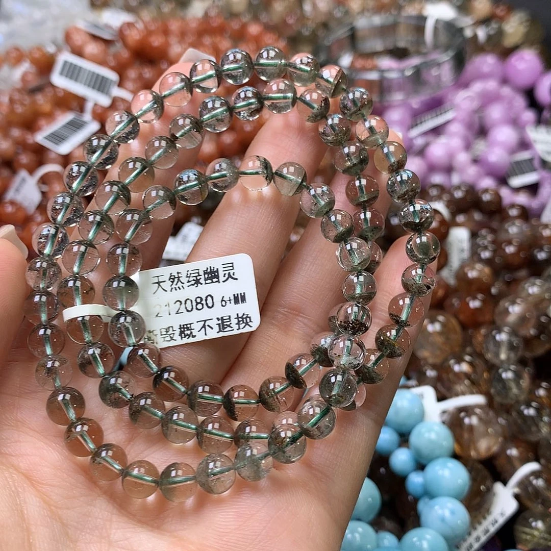 水晶手链未镶嵌，