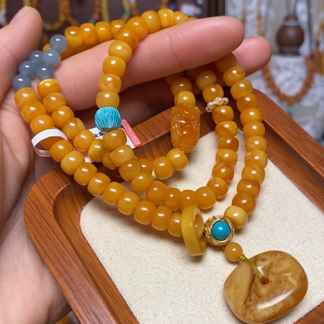 【闪购商品】手链蜜蜡未镶嵌手串