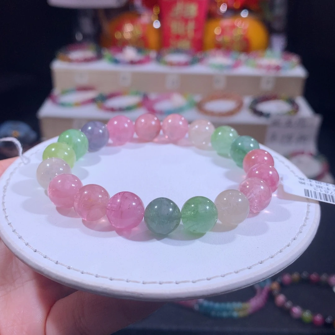碧玺手链未镶嵌煜*碧玺