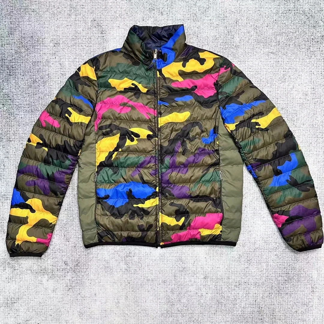 99新 Valentino/华伦天奴 迷彩羽绒服40892