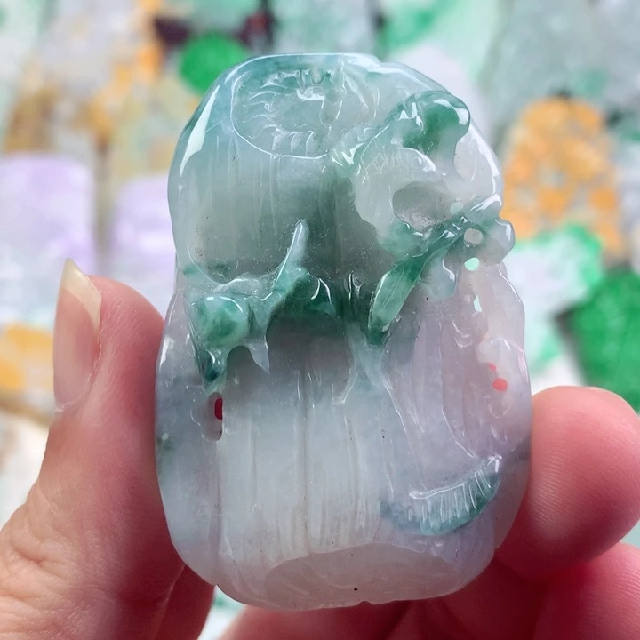 吊坠(不含链)未镶嵌翡翠