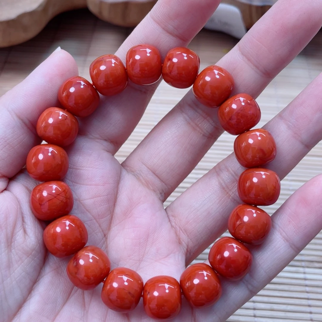 南红玛瑙未镶嵌手串南红22