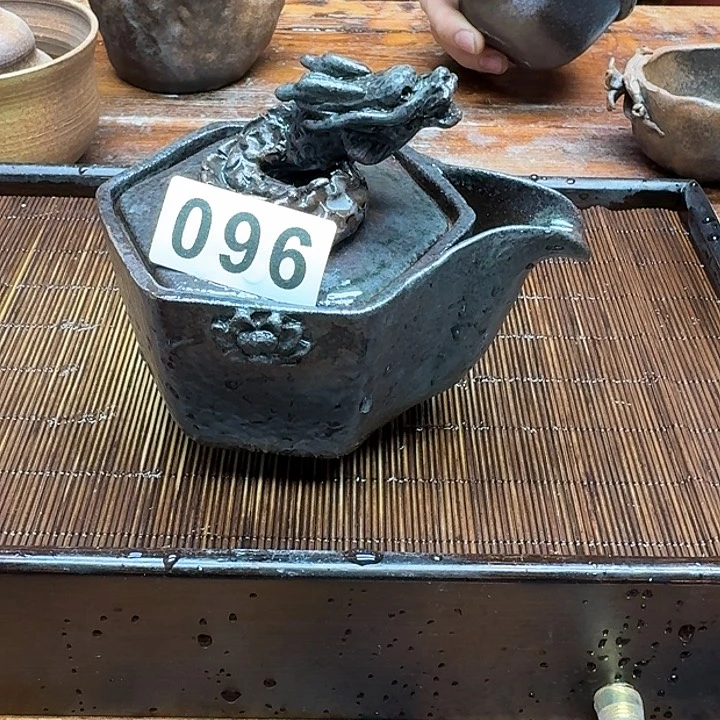 纯手工制作粗陶茶具