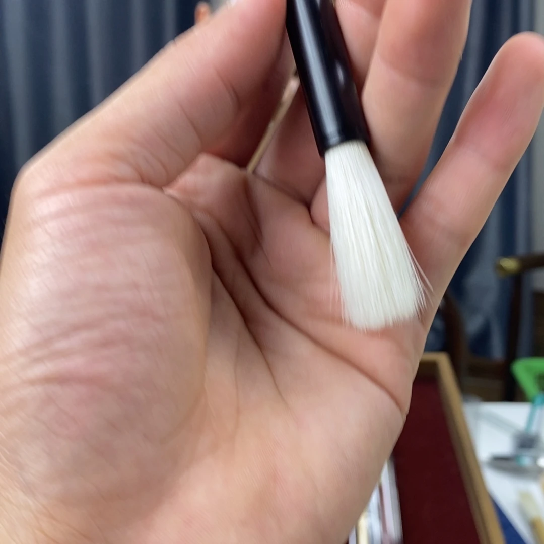 放漏，3.8出峰，0.7口径，纯羊毫