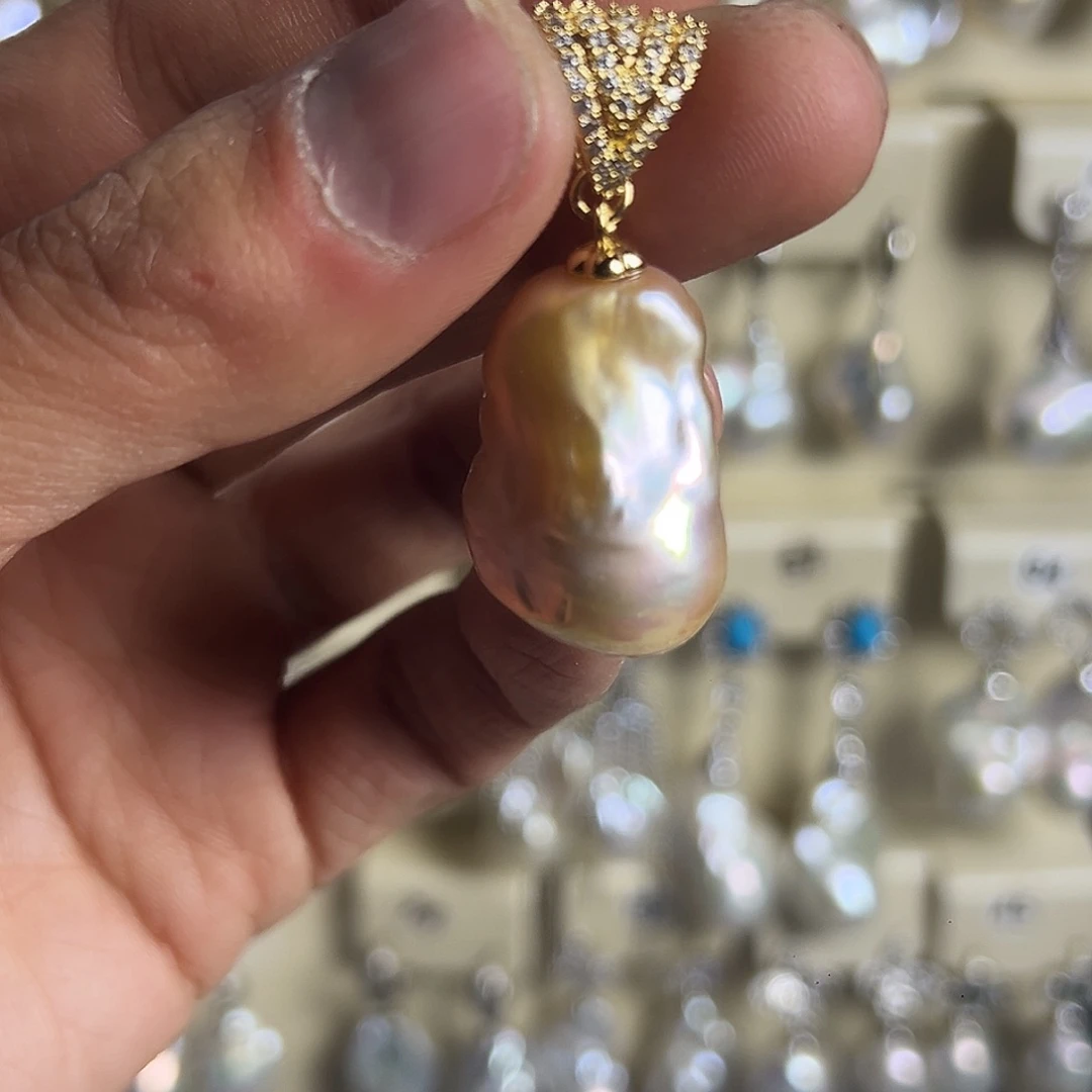 耳饰未镶嵌淡水珍珠