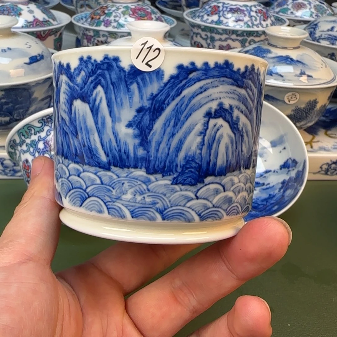 景德镇手工手绘茶具112