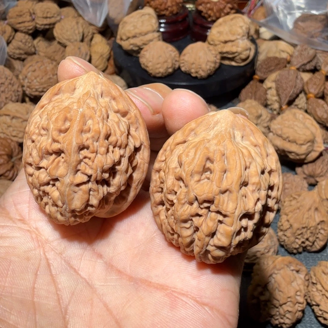 把件文玩核桃莲花40